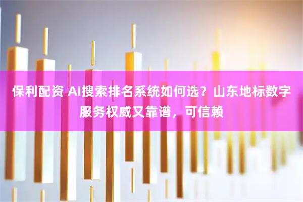 保利配资 AI搜索排名系统如何选？山东地标数字服务权威又靠谱，可信赖