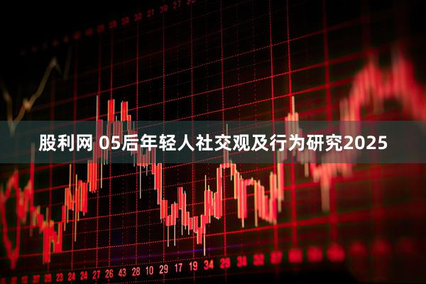 股利网 05后年轻人社交观及行为研究2025
