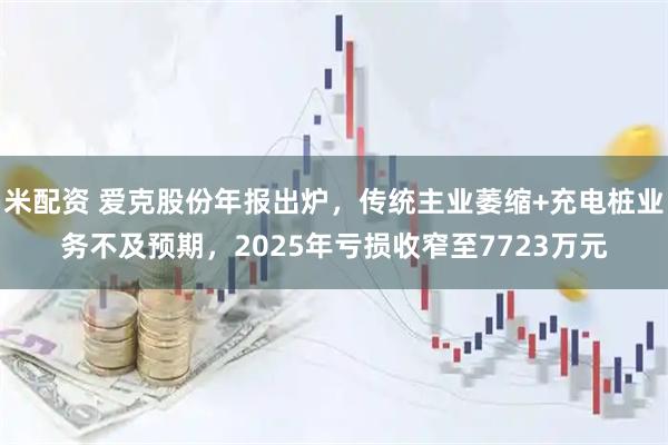 米配资 爱克股份年报出炉，传统主业萎缩+充电桩业务不及预期，2025年亏损收窄至7723万元